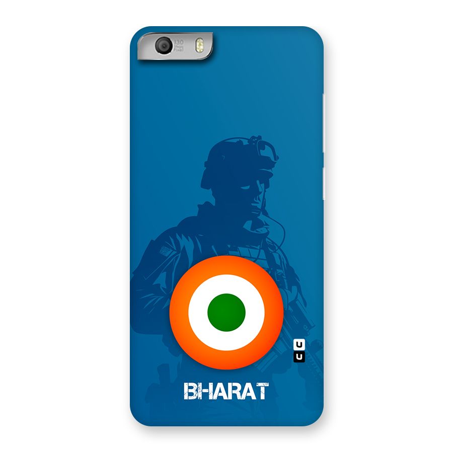 Bharat Commando Back Case for Canvas Knight 2