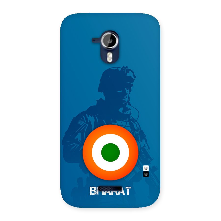 Bharat Commando Back Case for Canvas Magnus A117