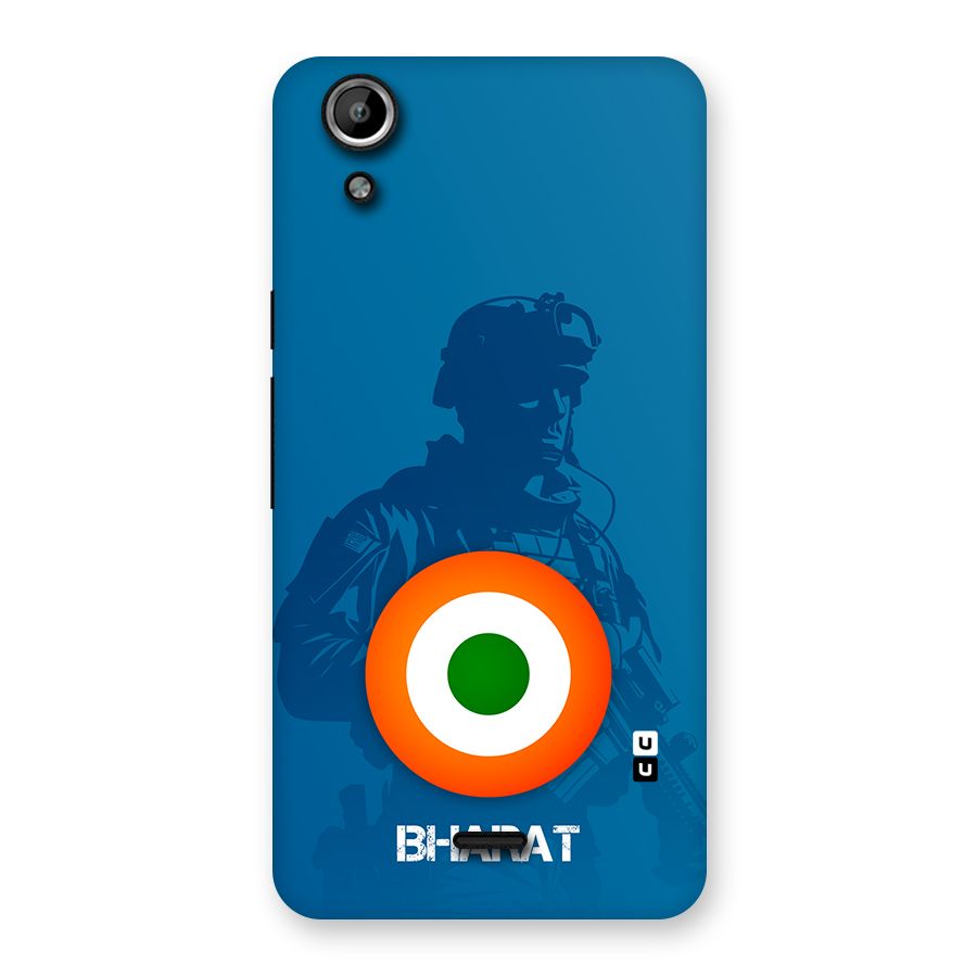 Bharat Commando Back Case for Canvas Selfie Lens Q345