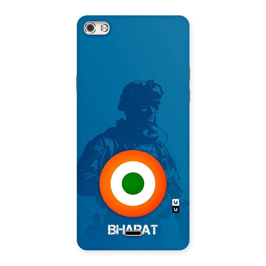 Bharat Commando Back Case for Canvas Silver 5