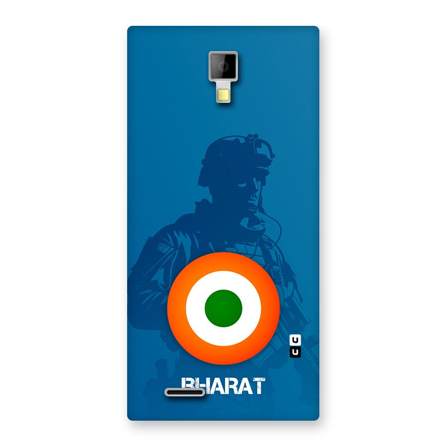 Bharat Commando Back Case for Canvas Xpress A99