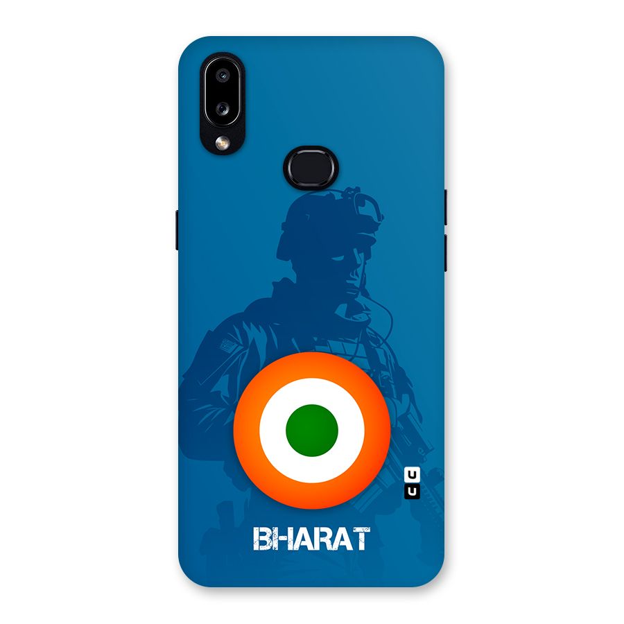 Bharat Commando Back Case for Galaxy A10s