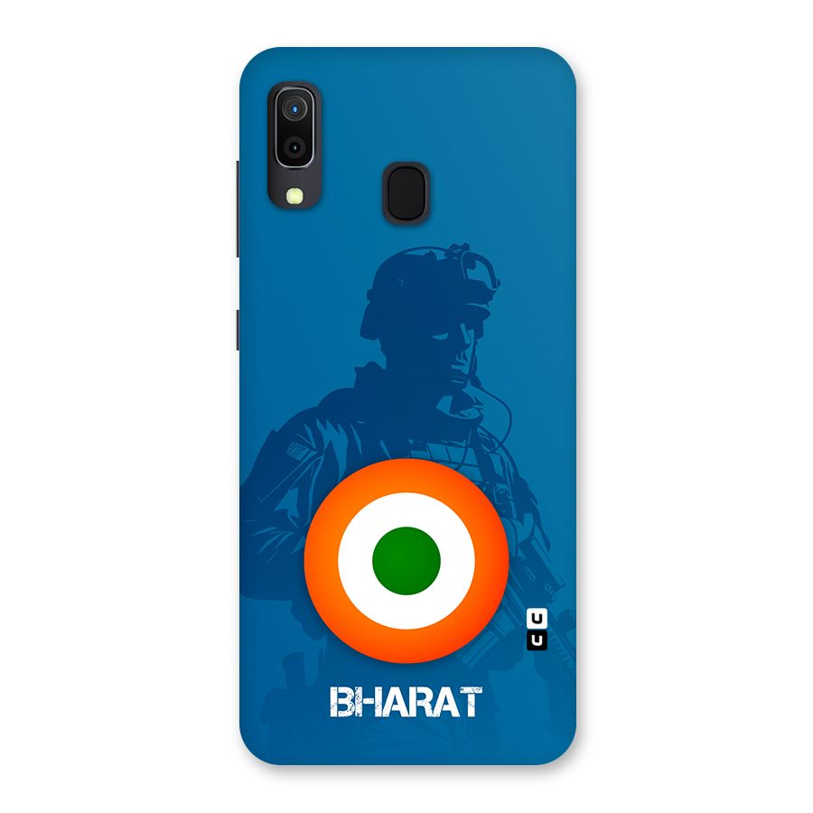 Bharat Commando Back Case for Galaxy A20