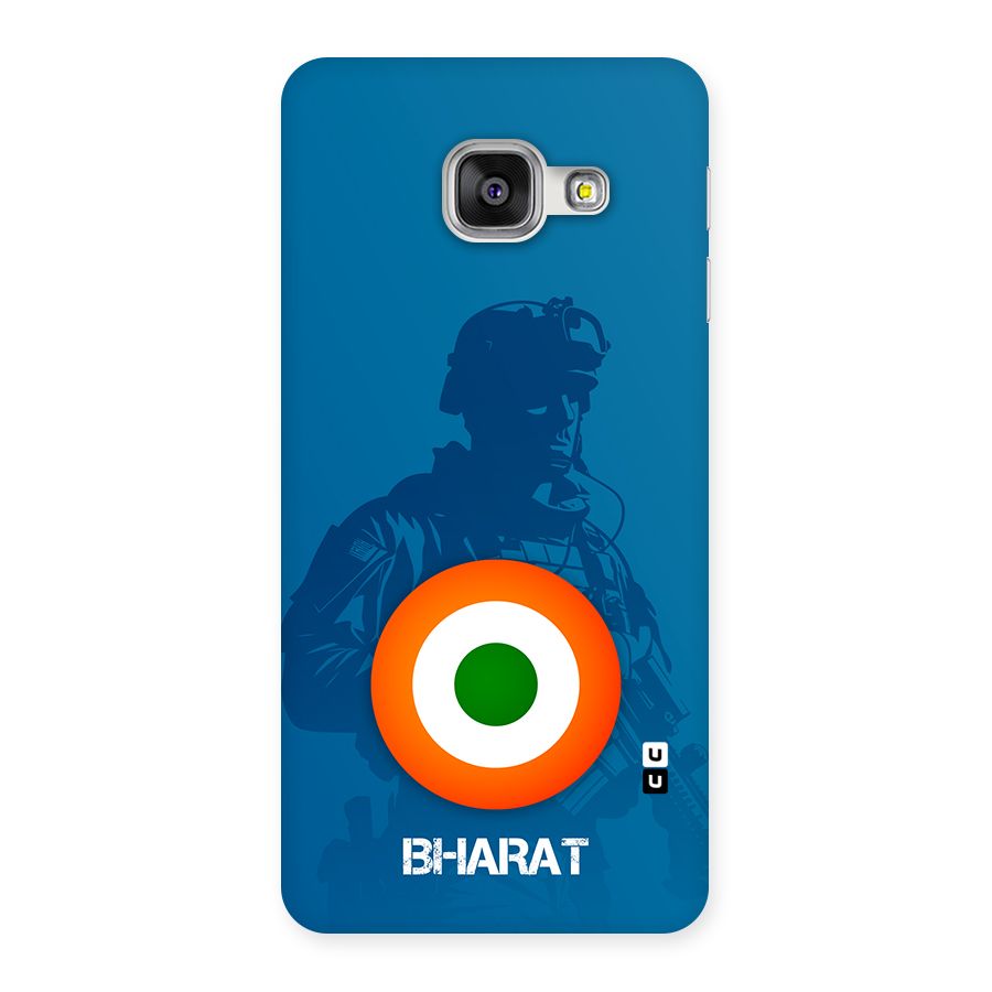 Bharat Commando Back Case for Galaxy A3 (2016)
