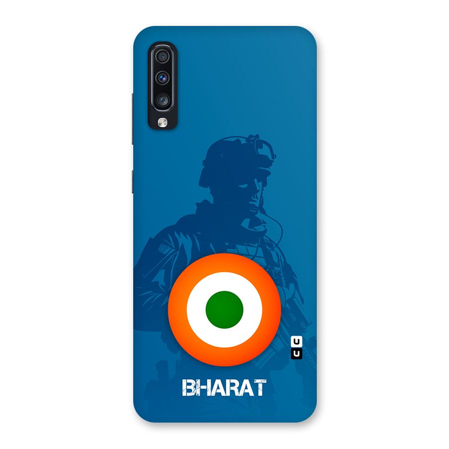 Bharat Commando Back Case for Galaxy A70s