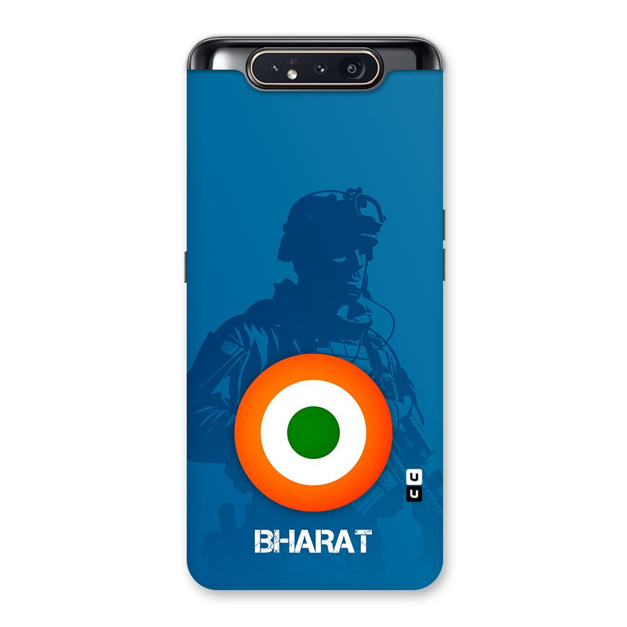 Bharat Commando Back Case for Galaxy A80