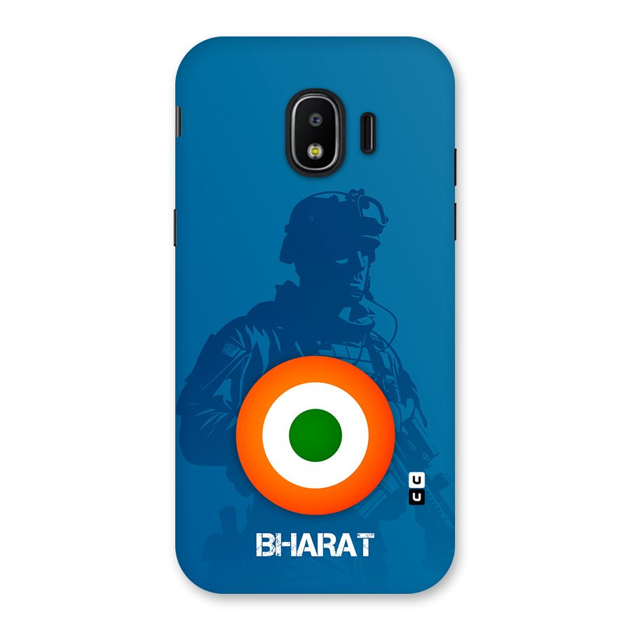 Bharat Commando Back Case for Galaxy J2 Pro 2018