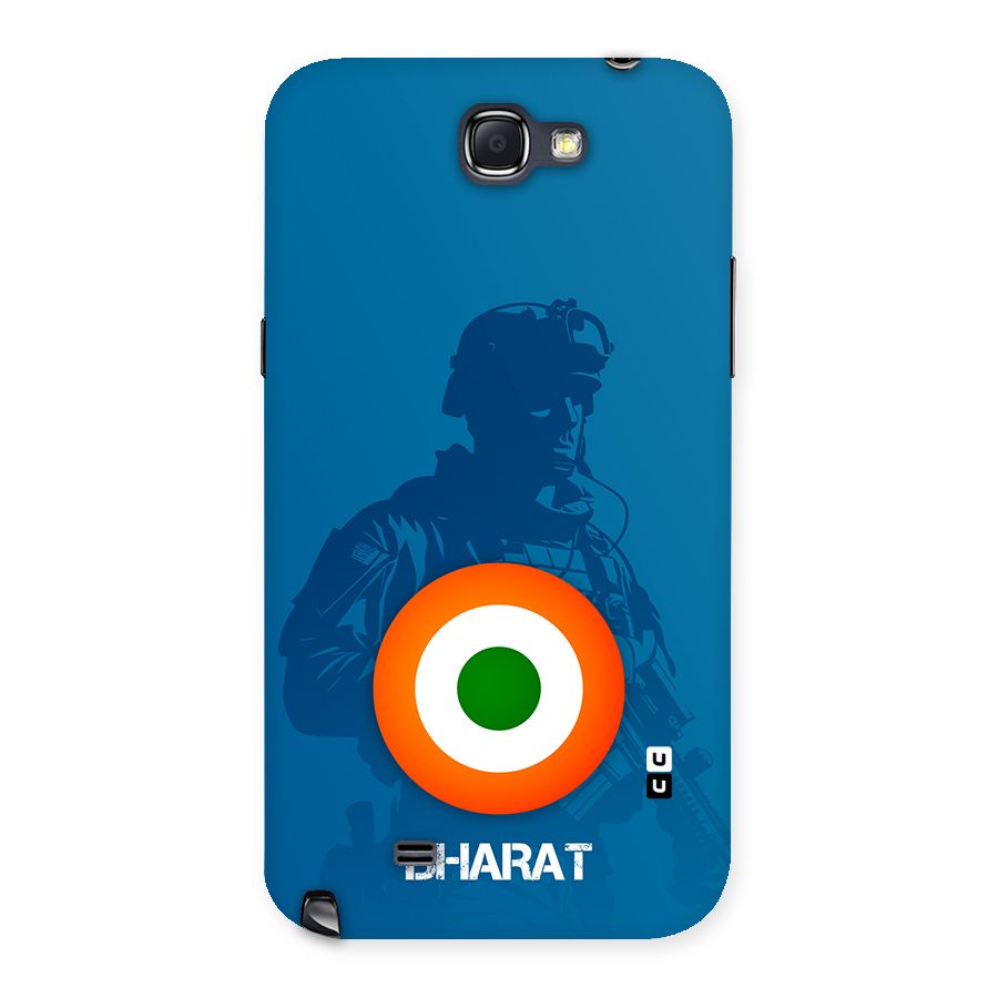 Bharat Commando Back Case for Galaxy Note 2