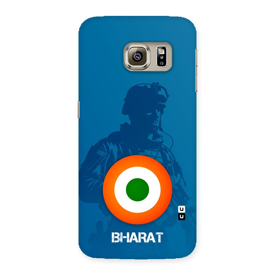 Bharat Commando Back Case for Galaxy S6 edge
