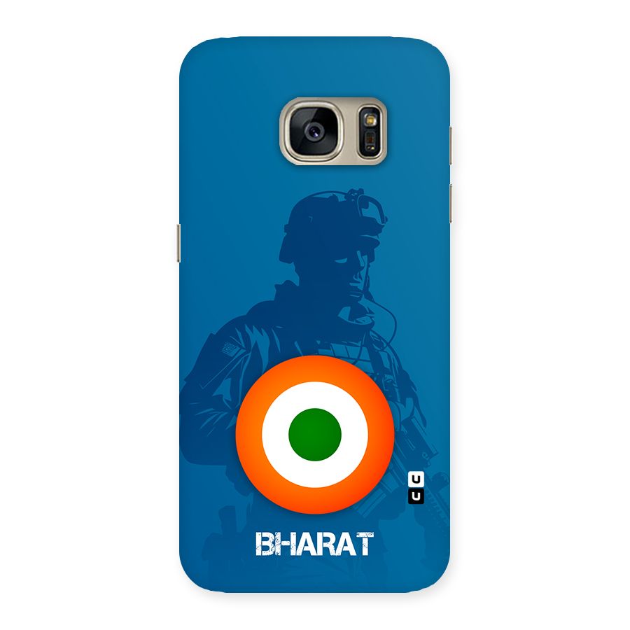 Bharat Commando Back Case for Galaxy S7