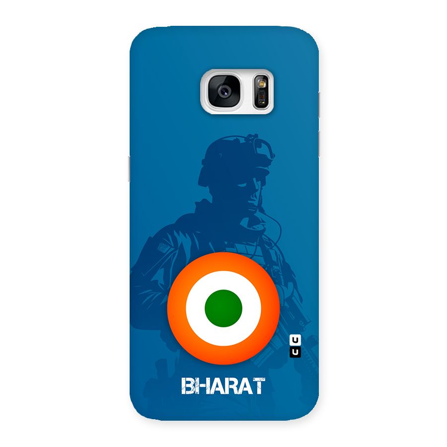 Bharat Commando Back Case for Galaxy S7 Edge