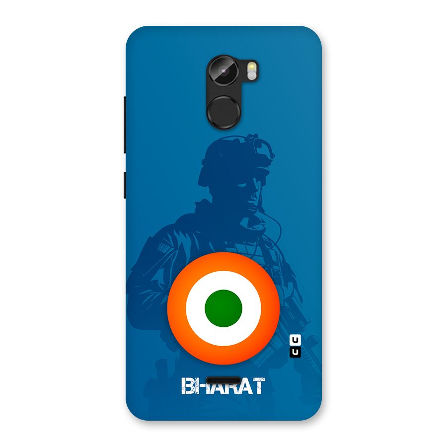 Bharat Commando Back Case for Gionee X1