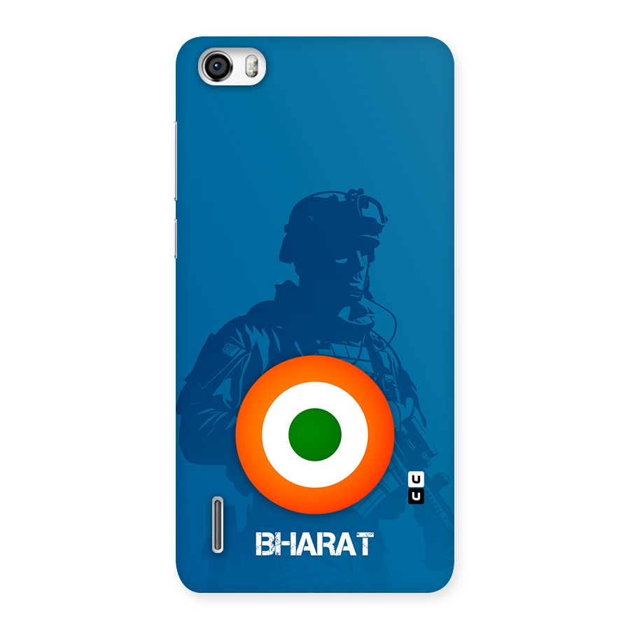 Bharat Commando Back Case for Honor 6