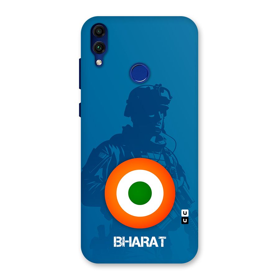 Bharat Commando Back Case for Honor 8C