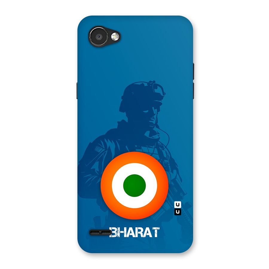 Bharat Commando Back Case for LG Q6