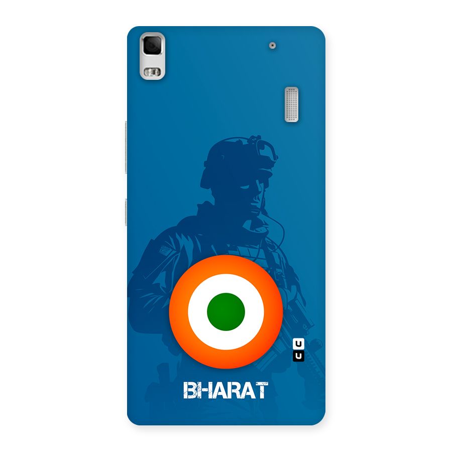 Bharat Commando Back Case for Lenovo A7000