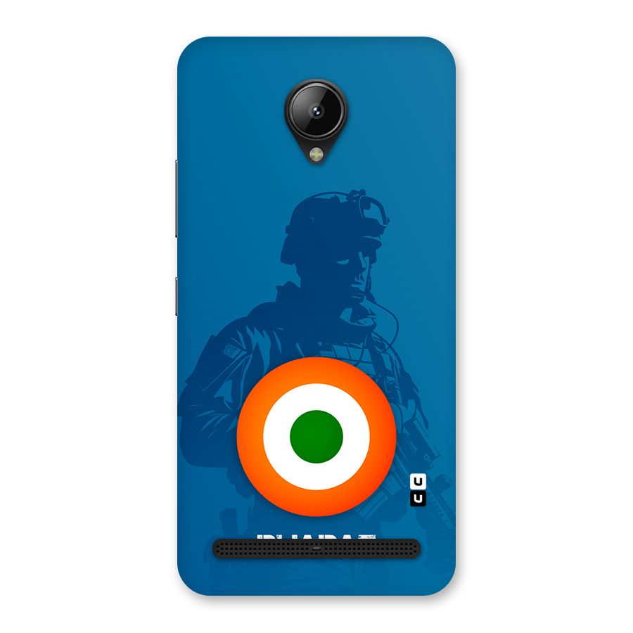 Bharat Commando Back Case for Lenovo C2