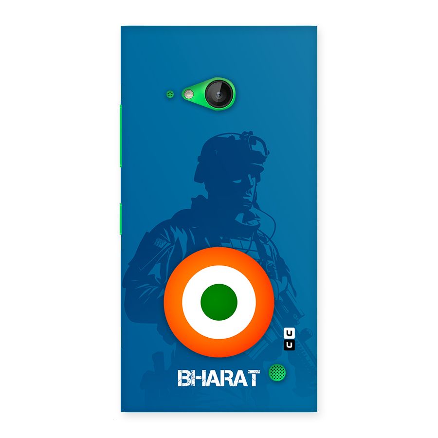 Bharat Commando Back Case for Lumia 730