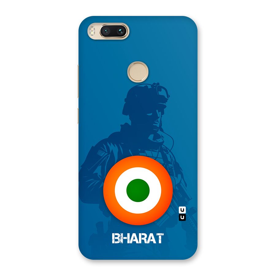Bharat Commando Back Case for Mi A1