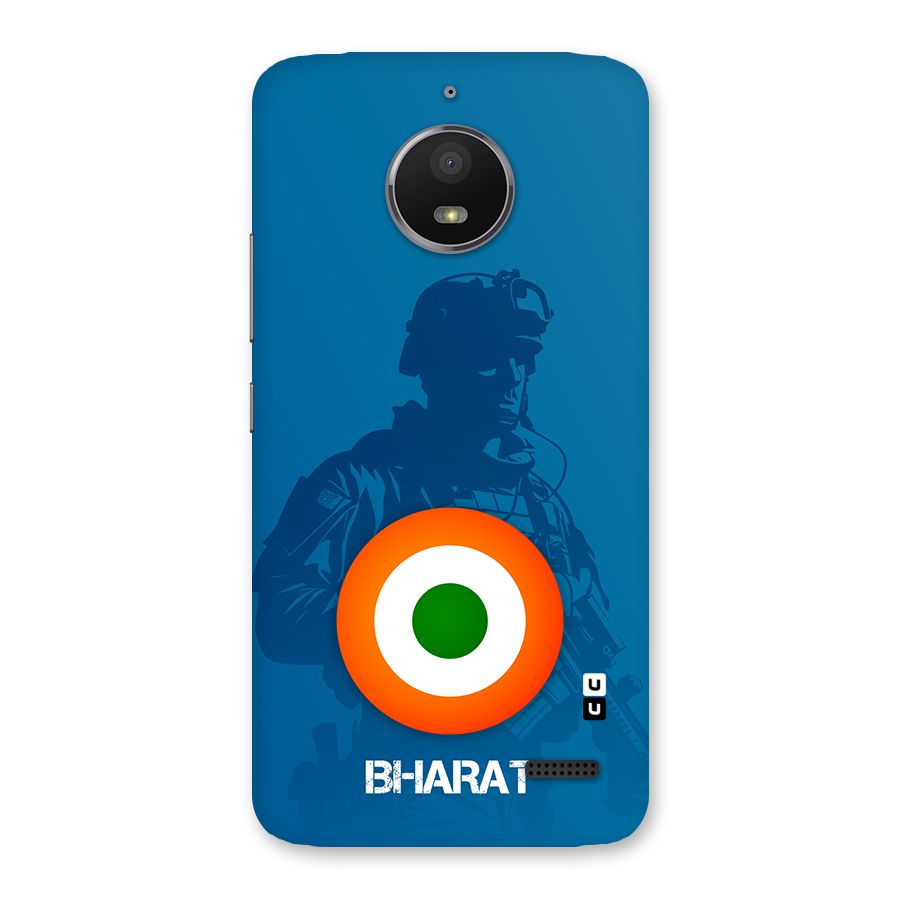Bharat Commando Back Case for Moto E4
