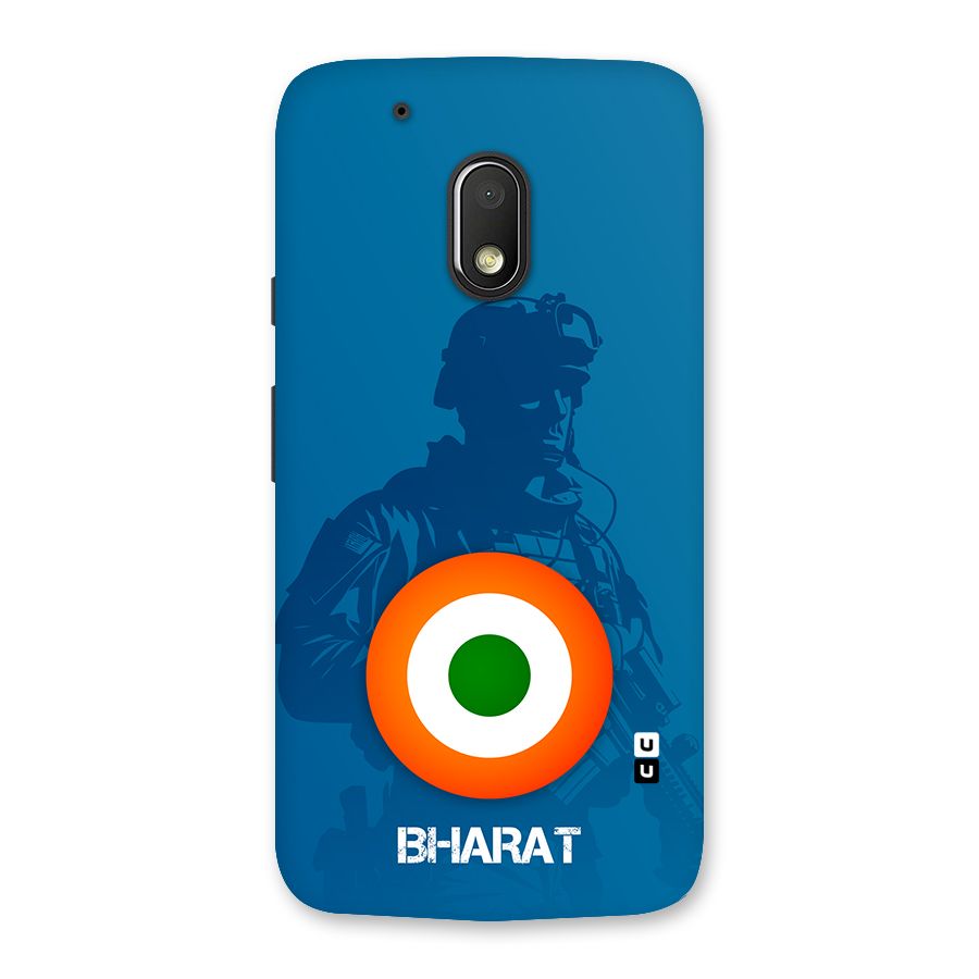 Bharat Commando Back Case for Moto G4 Play