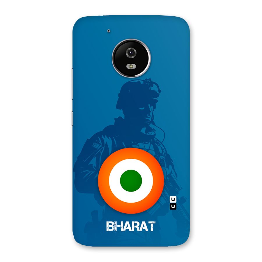 Bharat Commando Back Case for Moto G5