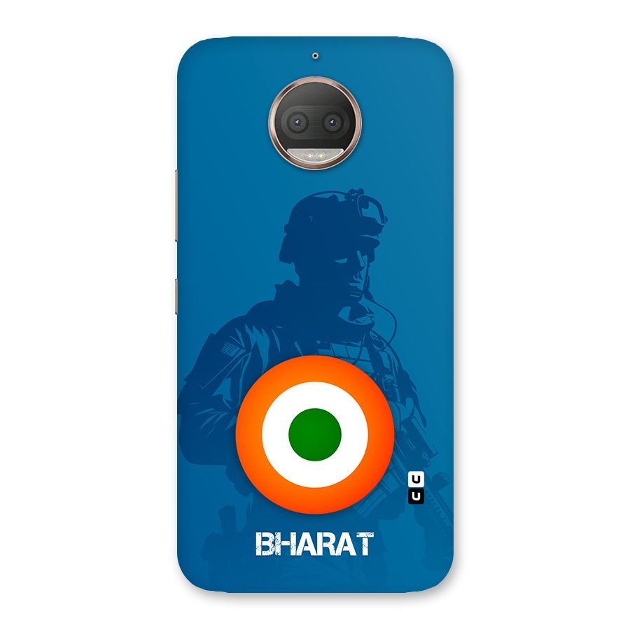 Bharat Commando Back Case for Moto G5s Plus
