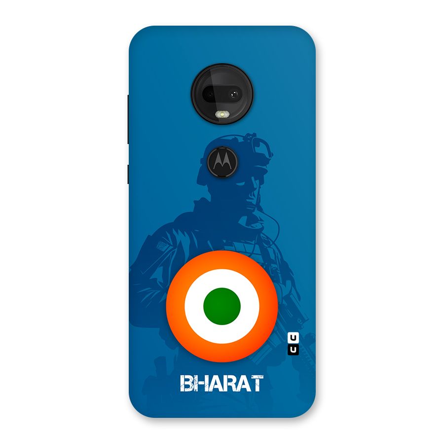 Bharat Commando Back Case for Moto G7