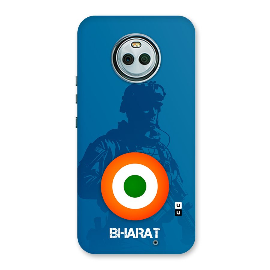 Bharat Commando Back Case for Moto X4