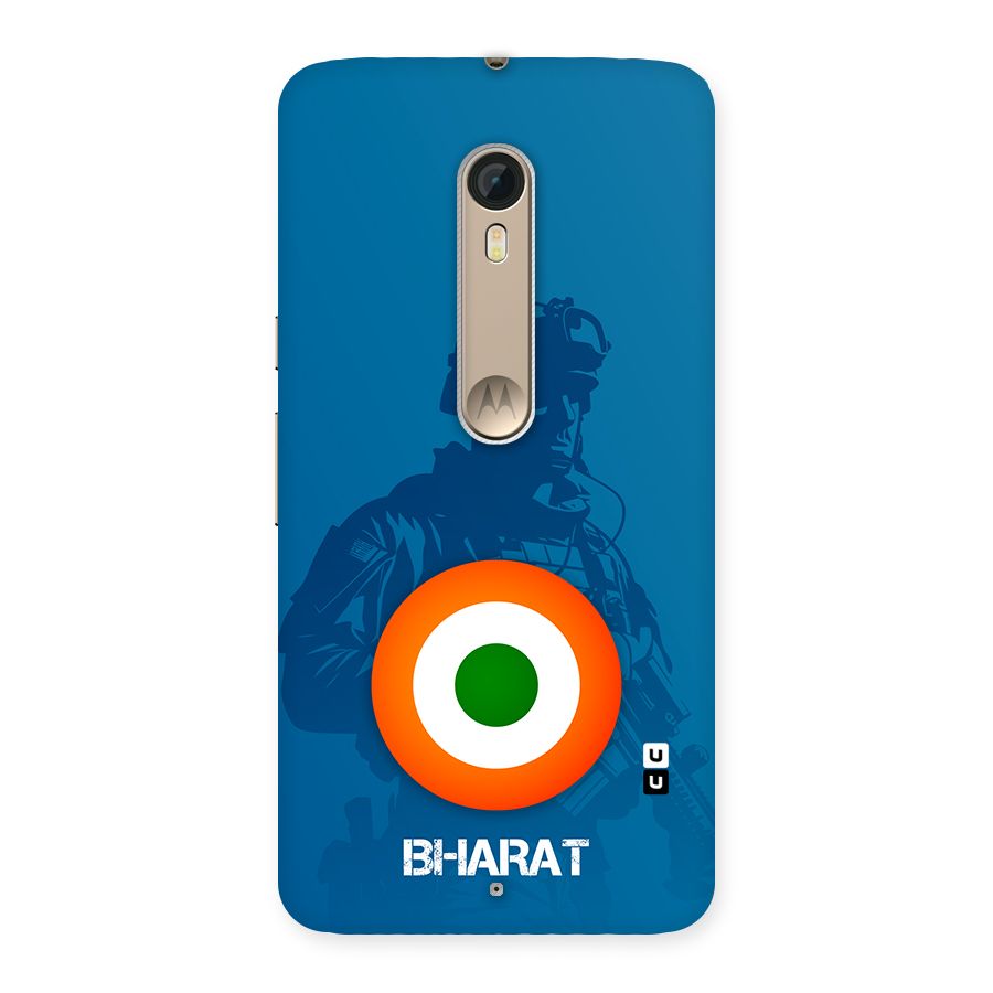 Bharat Commando Back Case for Moto X Style