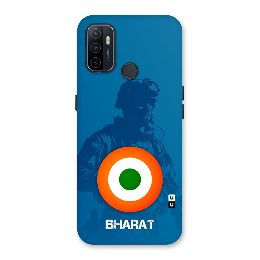 Bharat Commando Back Case for Oppo A32
