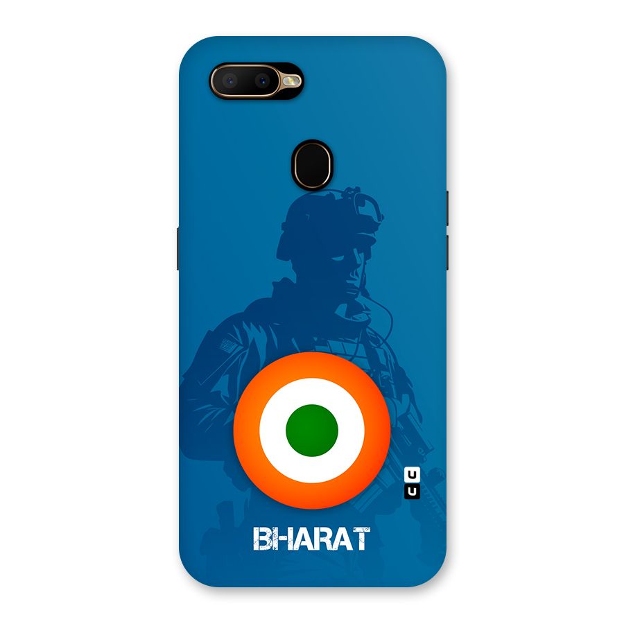 Bharat Commando Back Case for Oppo A5s