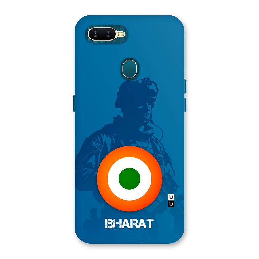 Bharat Commando Back Case for Oppo A7