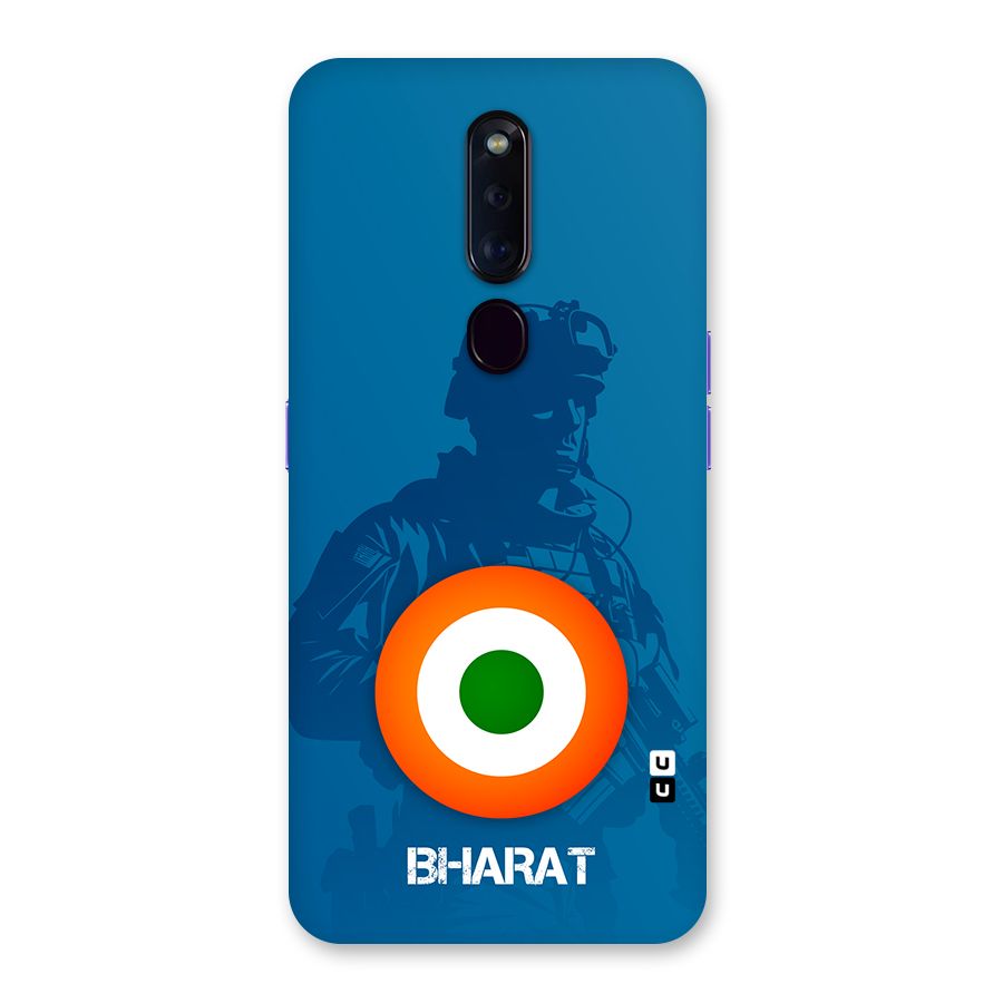 Bharat Commando Back Case for Oppo F11 Pro