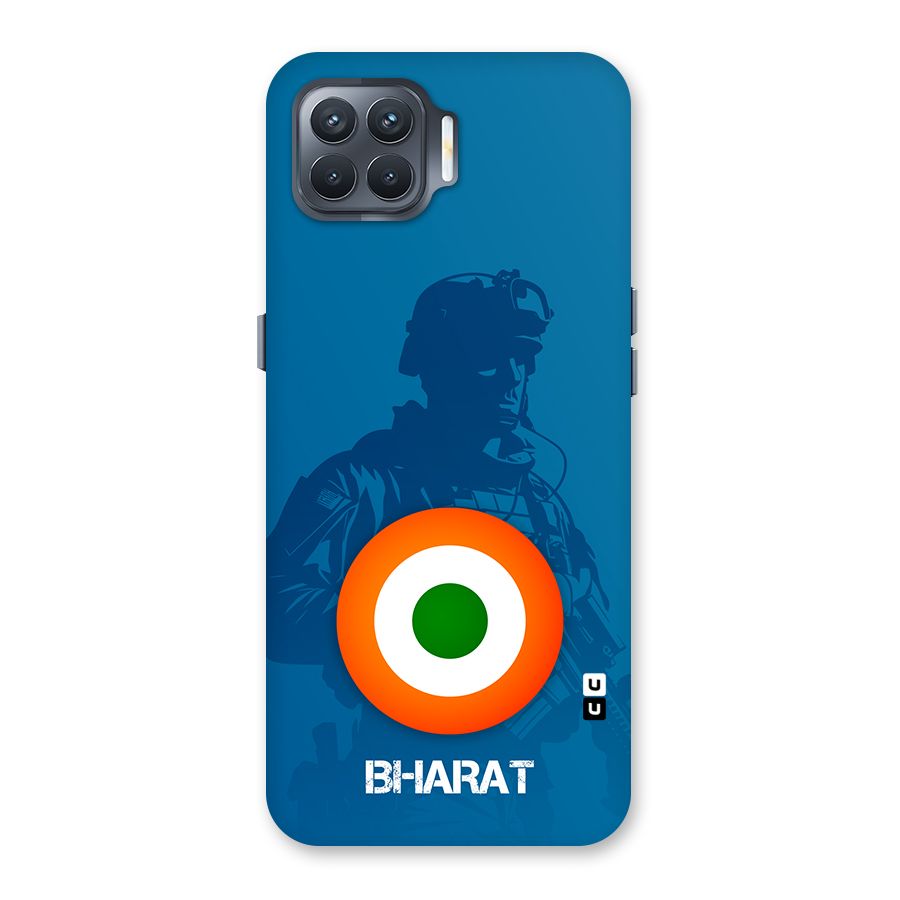 Bharat Commando Back Case for Oppo F17 Pro