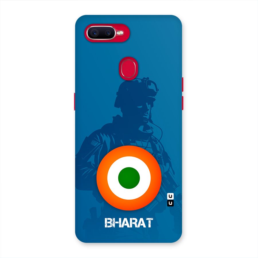Bharat Commando Back Case for Oppo F9 Pro