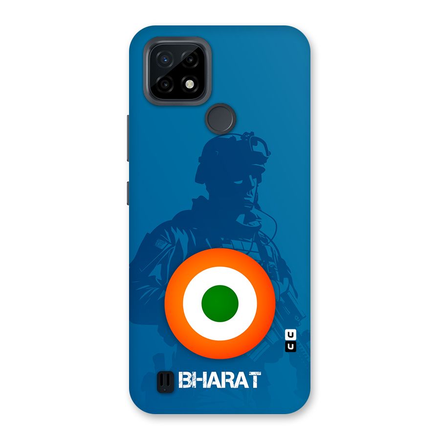 Bharat Commando Back Case for Realme C21