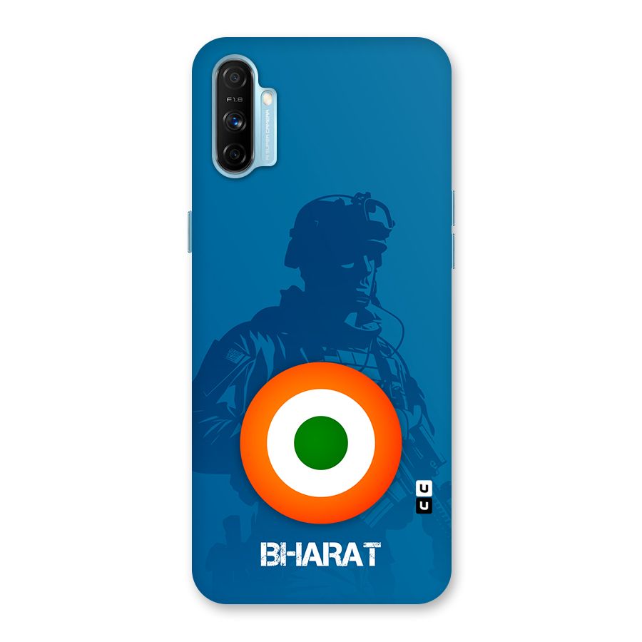 Bharat Commando Back Case for Realme Narzo 20A