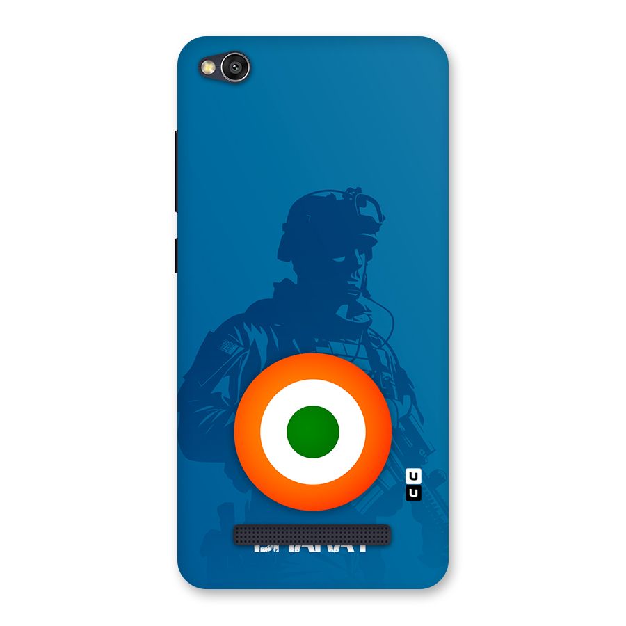 Bharat Commando Back Case for Redmi 4A