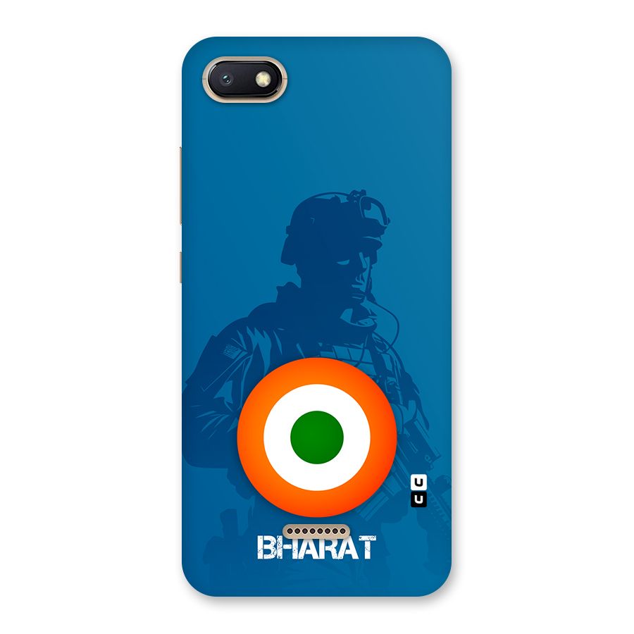 Bharat Commando Back Case for Redmi 6A