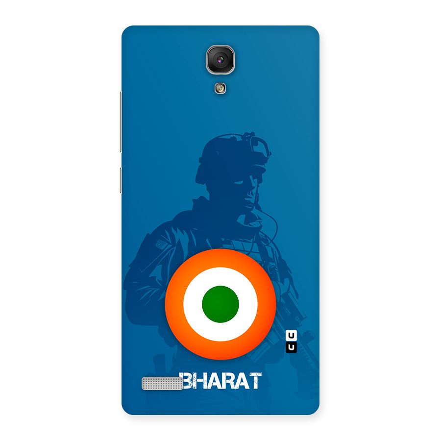 Bharat Commando Back Case for Redmi Note Prime