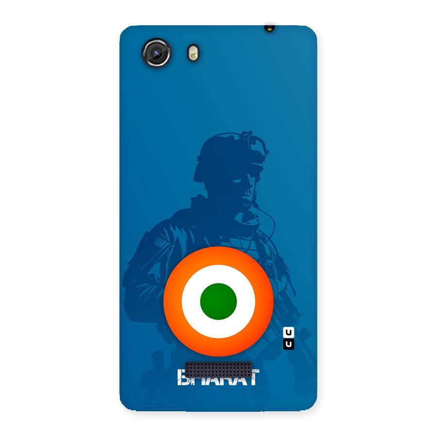 Bharat Commando Back Case for Unite 3