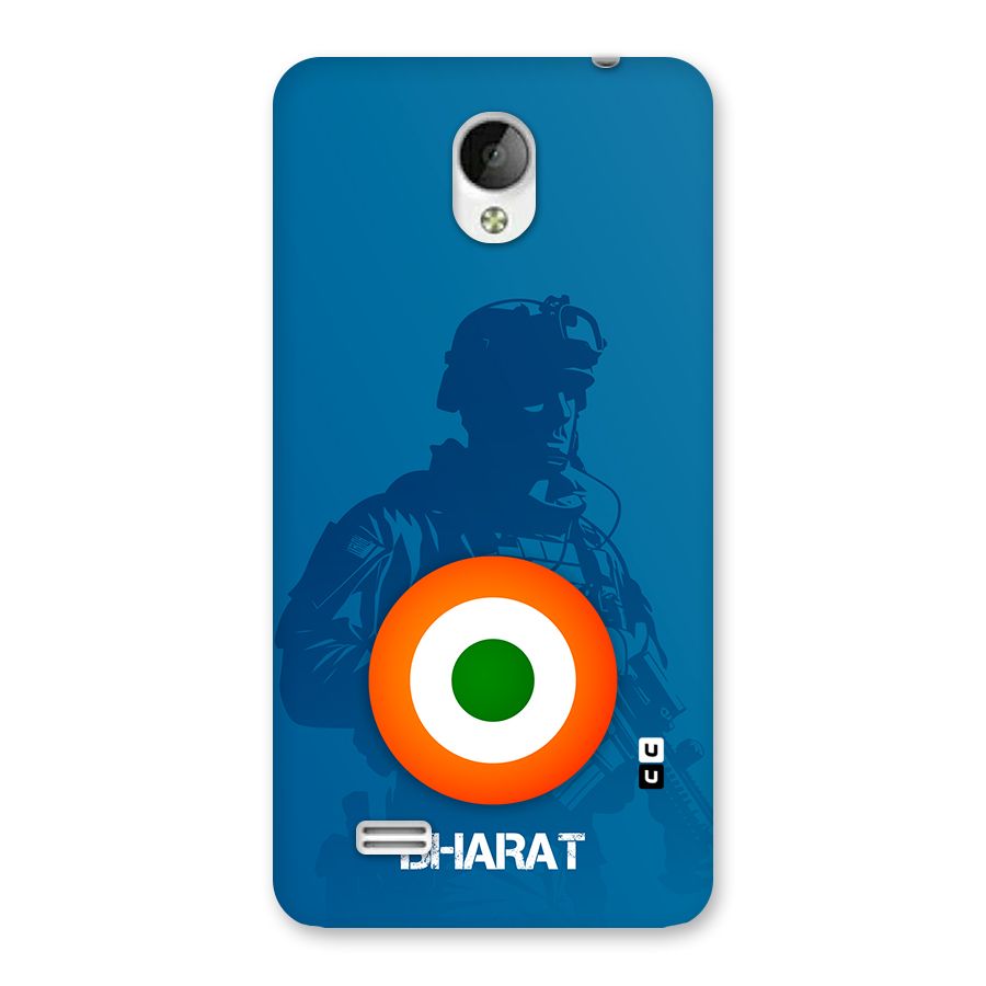 Bharat Commando Back Case for Vivo Y21