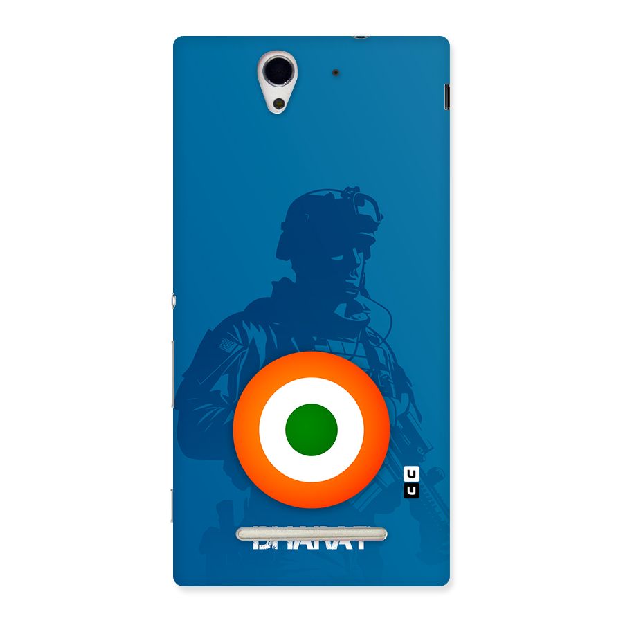 Bharat Commando Back Case for Xperia C3