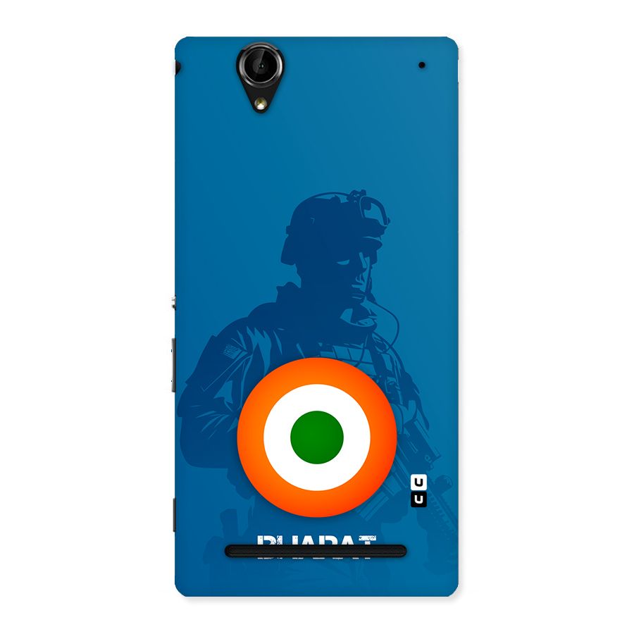 Bharat Commando Back Case for Xperia T2