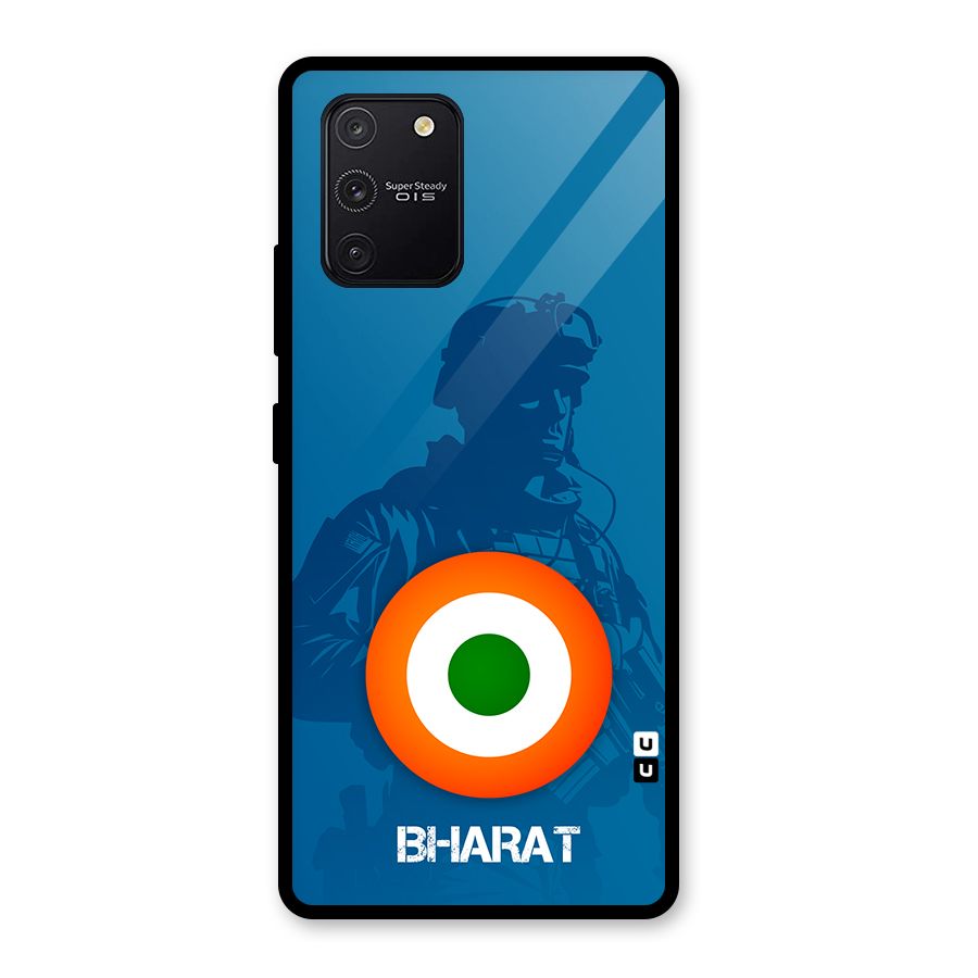 Bharat Commando Glass Back Case for Galaxy S10 Lite