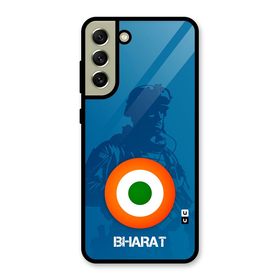 Bharat Commando Glass Back Case for Galaxy S21 FE 5G