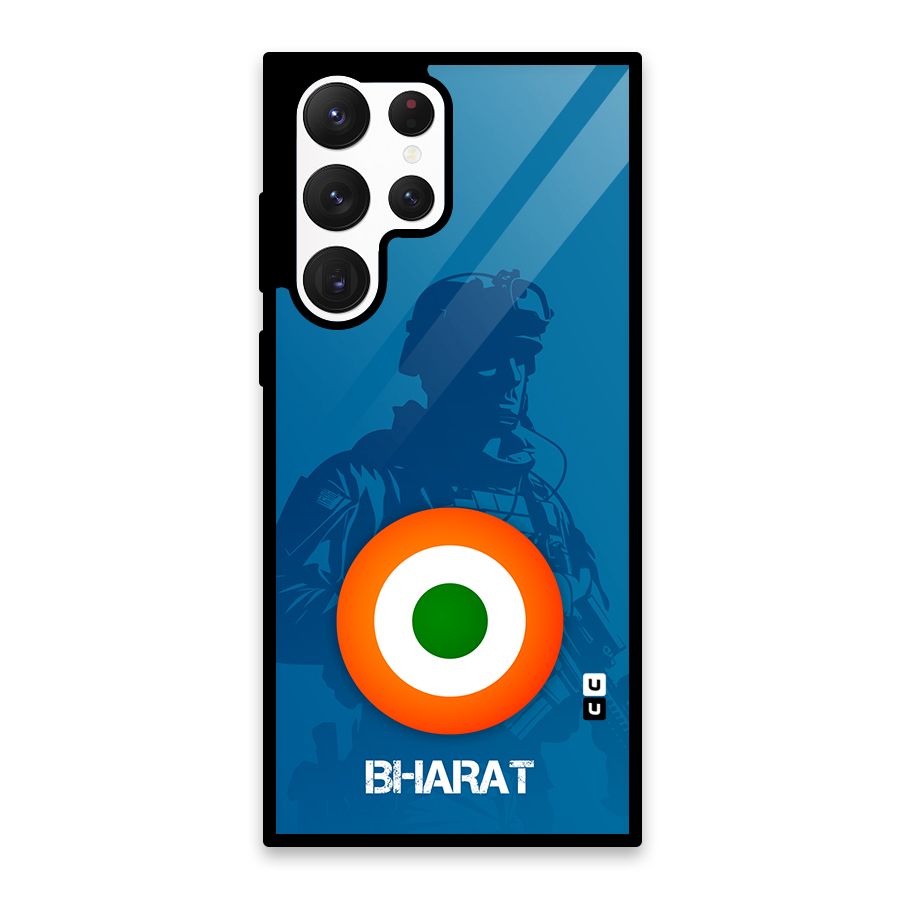 Bharat Commando Glass Back Case for Galaxy S22 Ultra 5G