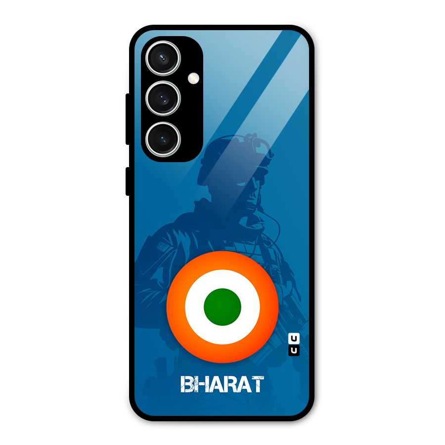 Bharat Commando Glass Back Case for Galaxy S23 FE