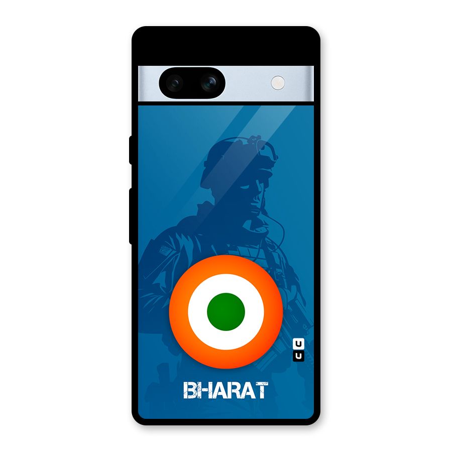 Bharat Commando Glass Back Case for Google Pixel 7a